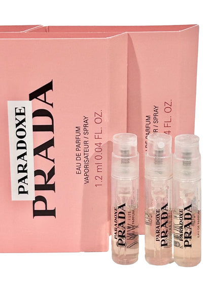 Prada Paradoxe Eau de Parfum Sample Vial Set of 3 - 1.2 ml / 0.04 oz Each Avelisse