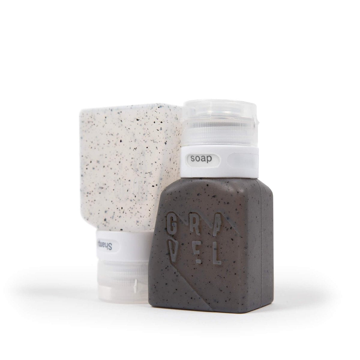 Gravel TSA Approved Travel Bottles – Leakproof, BPA-Free, Compact Toiletry Containers (4-Pack, 3 oz) Avelisse