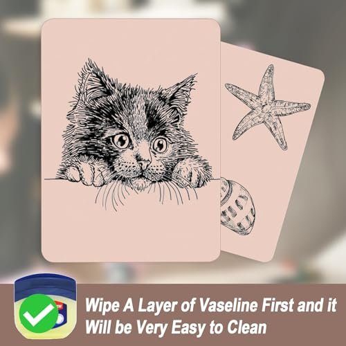 10 PCS Tattoo Practice Skins - 5.7"x7.6" Double Sided Fake Skin for Tattoo Artists Avelisse