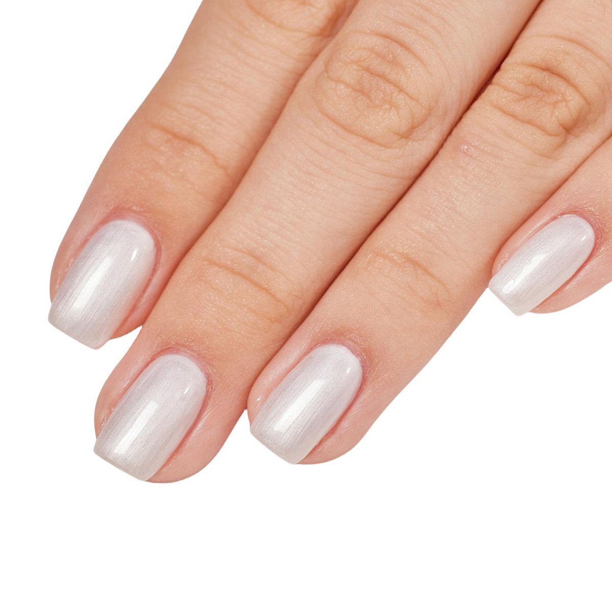 MEMEDA Pearl White Glitter Gel Polish - 8ML Shimmer Mermaid Nail Gel, Soak Off UV Gel for Salon & Home DIY Manicure - görsel 5