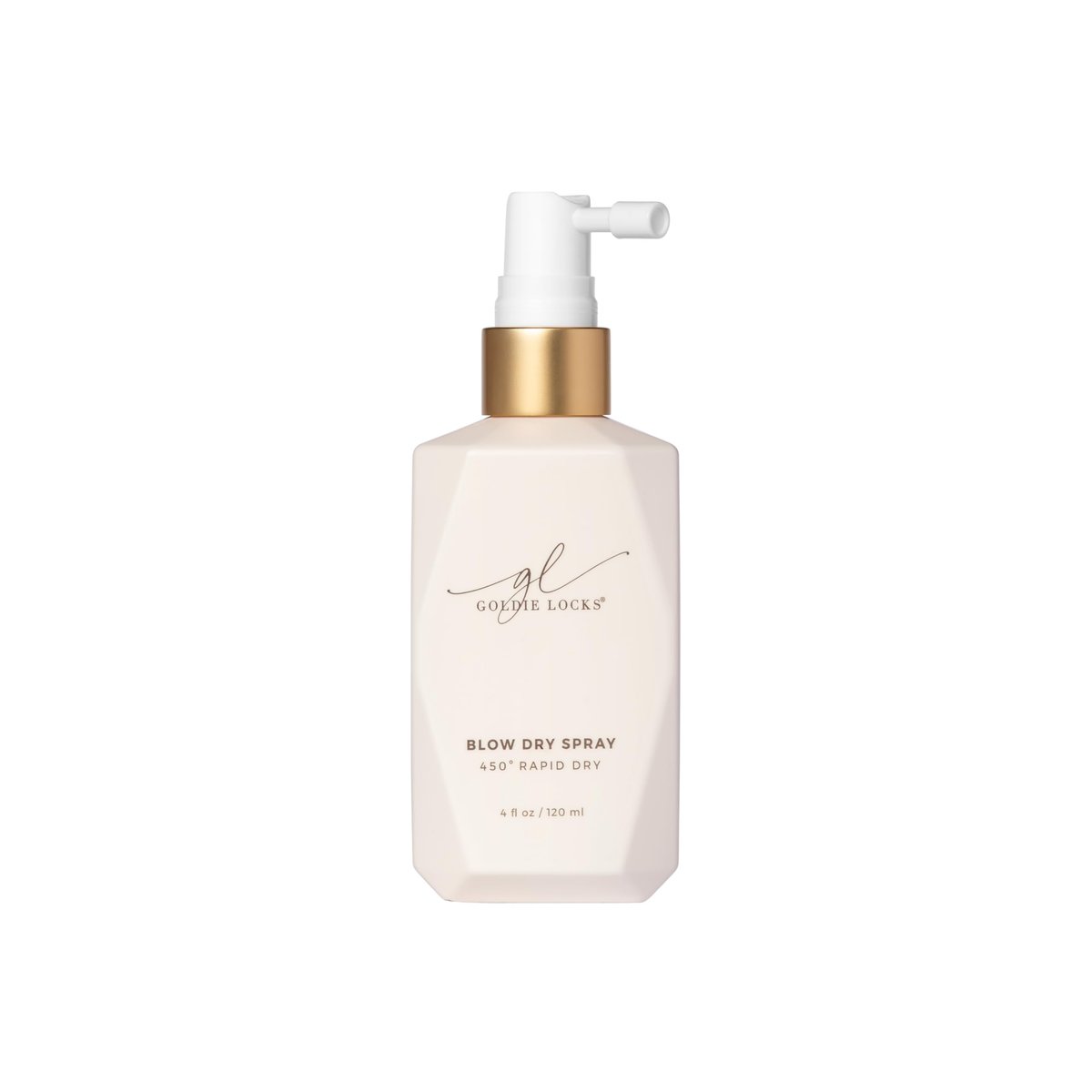 Goldie Locks Blow Dry Spray - 450°F Heat Protection & Frizz Control - Hydrating Blow Dry Mist with Style Memory - Safe for Extensions & Color-Treated Hair - Protein-Free - 4 fl oz Avelisse