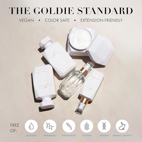 Goldie Locks Blow Dry Spray - 450°F Heat Protection & Frizz Control - Hydrating Blow Dry Mist with Style Memory - Safe for Extensions & Color-Treated Hair - Protein-Free - 4 fl oz Avelisse