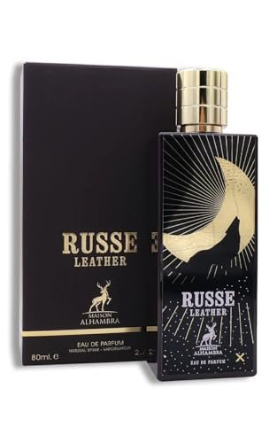 Russe Leather by Maison Alhambra for Unisex - 2.6 oz Eau de Parfum Spray - görsel 2