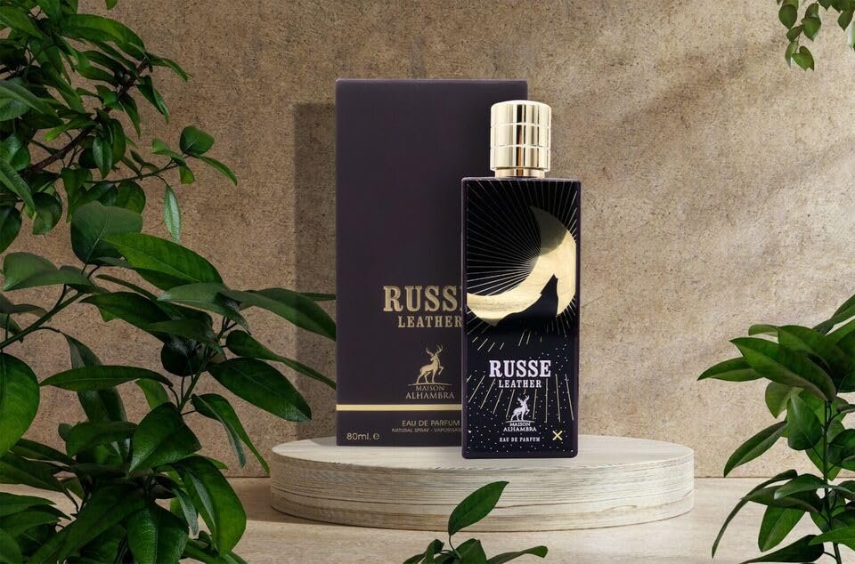 Russe Leather by Maison Alhambra for Unisex - 2.6 oz Eau de Parfum Spray - görsel 3