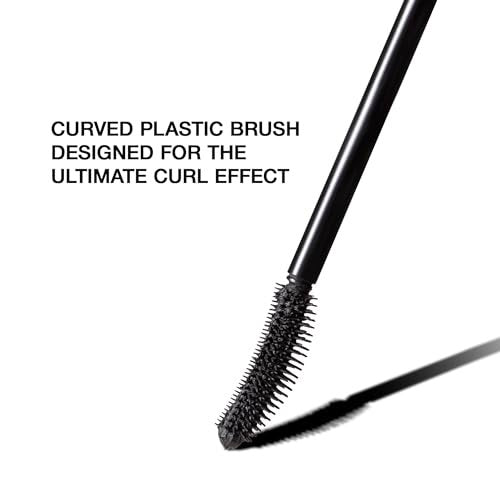 SELESTIA BEAUTY Black Mascara Queen Cobra – Volumizing, Curling, Lengthening – Soft Brush for Smooth Application – Long-Lasting & Weather-Proof – 0.34 fl.oz. – Made in Italy Avelisse