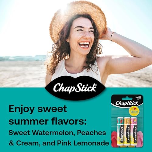 ChapStick Fan Favorites Multi-Pack Flavored Lip Balm Tubes, 0.15 oz (18 Tubes Total) Avelisse