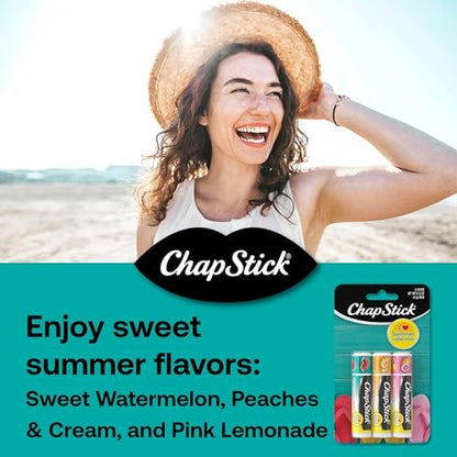 ChapStick Fan Favorites Multi-Pack Flavored Lip Balm Tubes, 0.15 oz (18 Tubes Total) Avelisse