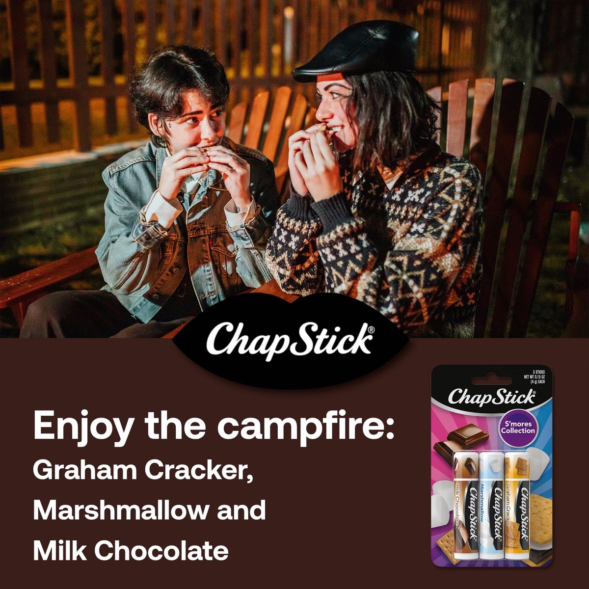 ChapStick Fan Favorites Multi-Pack Flavored Lip Balm Tubes, 0.15 oz (18 Tubes Total) Avelisse