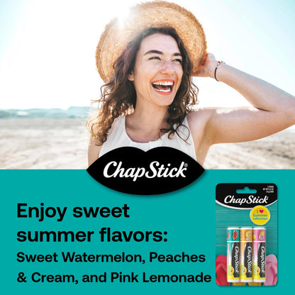 ChapStick Fan Favorites Multi-Pack Flavored Lip Balm Tubes, 0.15 oz (18 Tubes Total) Avelisse