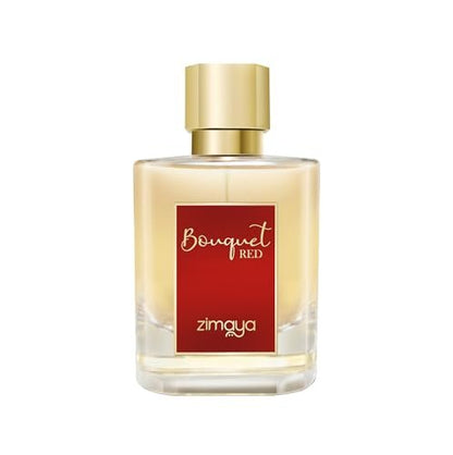zimaya Bouquet Red Eau de Parfum Spray for Unisex, 3.4 Fl. Oz