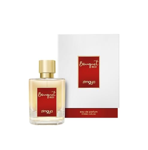 zimaya Bouquet Red Eau de Parfum Spray for Unisex, 3.4 Fl. Oz - görsel 2