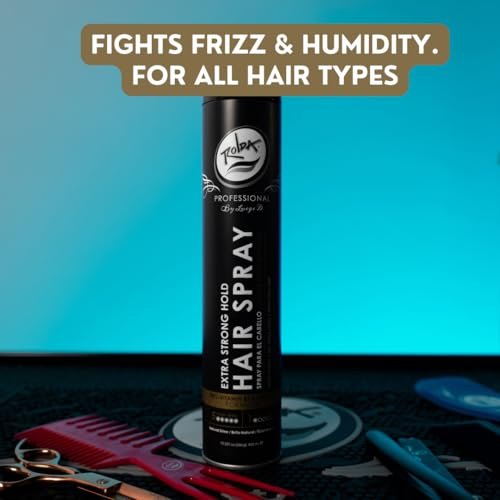Rolda Extra Strong Hold Hair Spray - Matte Finish, Pro-Vitamin B5, Humidity Resistant, 13.52 oz Avelisse