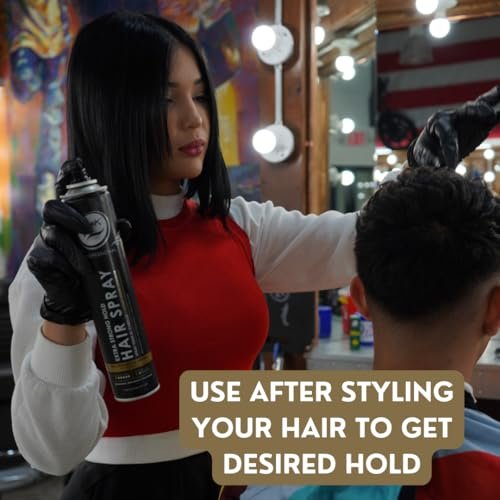 Rolda Extra Strong Hold Hair Spray - Matte Finish, Pro-Vitamin B5, Humidity Resistant, 13.52 oz Avelisse