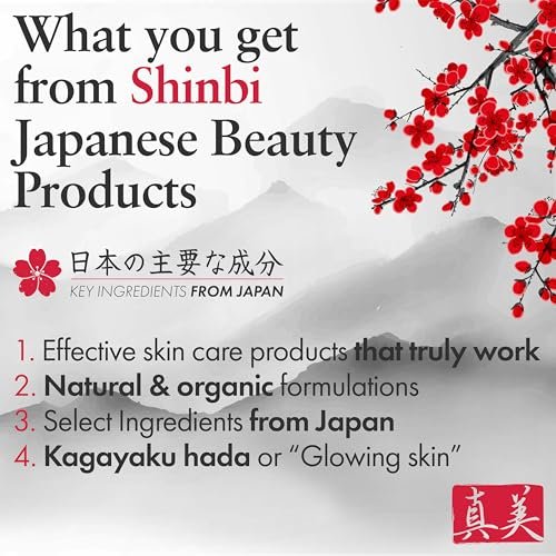 Shinbi Beauty Japanese Rice Cream Moisturizer with Rice Ferment & Sake Extract – Natural J-Beauty Face Moisturizer for Glowing Skin, 2 oz Avelisse