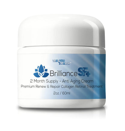 Brilliance SF Plus 2 Month Supply Anti Wrinkle Cream - Premium Pro Anti Aging Cream for Day & Night - Promote Soft, Youthful Skin