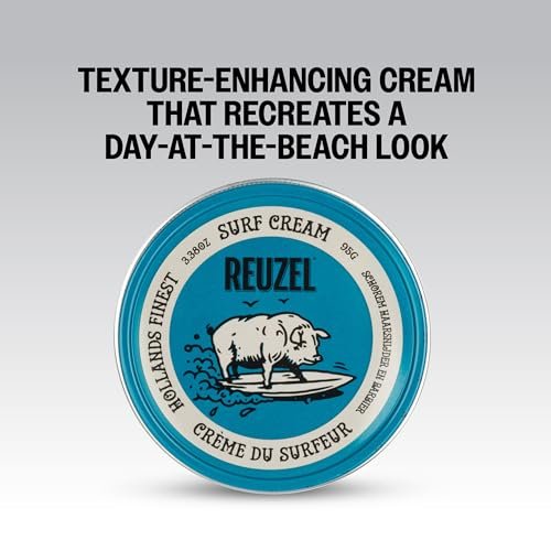 REUZEL Surf Texture and Definition Cream - Light All Day Hold, Matte Finish, Flake Free, 3.38 oz Avelisse