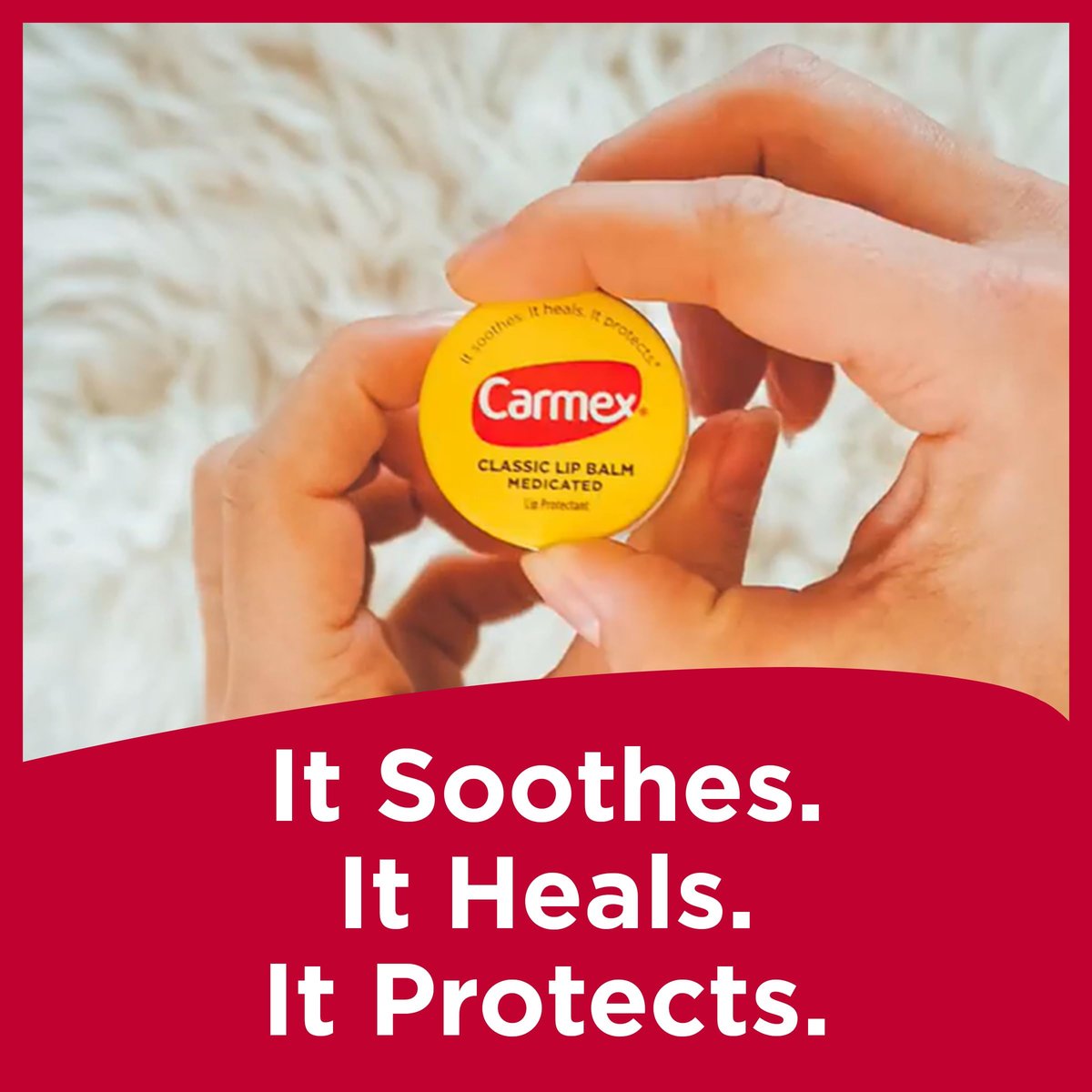 Carmex Medicated Lip Balm Jar - 0.25 oz (4 Packs of 3) - Intensive Moisture for Dry, Chapped Lips Avelisse