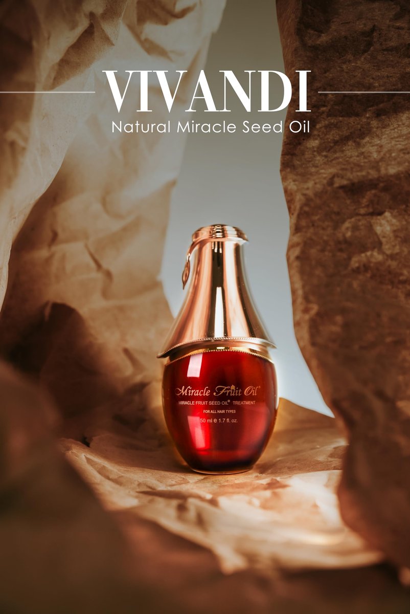 Vivandi Miracle Fruit Seed Hair Oil - Superfruit Treatment for Dry, Damaged, Frizzy Hair and Breakage Prevention, All Hair Types (1.7 Fl Oz) - görsel 3