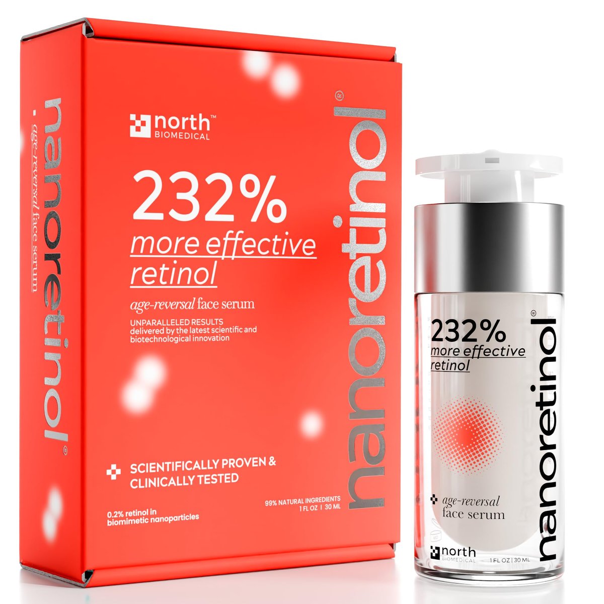 Nano Retinol Serum 232% More Effective – Encapsulated Anti-Aging & Dark Spot Corrector – Less Irritating Than Tretinoin Avelisse