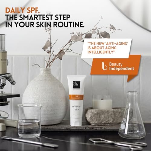 SOL LABS Mineral Sunscreen SPF 30 Face & Body – Lightweight, Hydrating Daily Moisturizer with Niacinamide & Zinc Oxide – Reef Safe, No White Cast – Korean Skin Care – 4 oz Avelisse