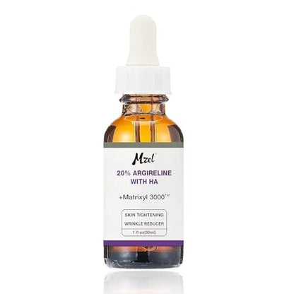 PAPABA 20% Argireline Serum with Matrixyl 3000 & Pure Hyaluronic Acid – Anti-Aging Face Serum with Vitamin C, Deep Wrinkle Reducer, Collagen Peptides for Youthful Skin (1 Fl Oz) Avelisse