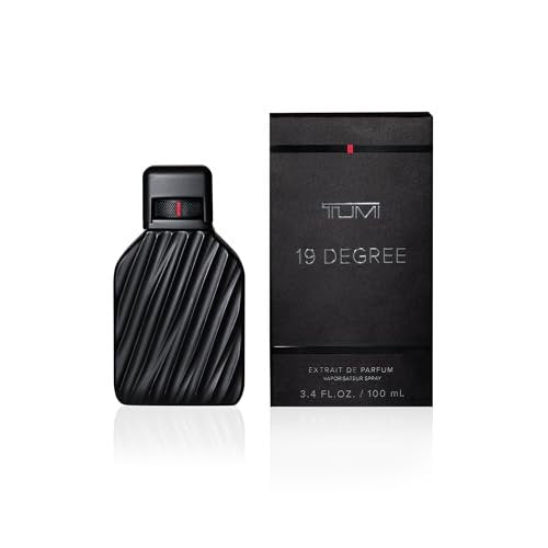 TUMI 19 Degree Liquid Perfume Fragrance for Men - Bold & Woody Cologne with Leather & Amber Notes - 3.4 Fl Oz Avelisse