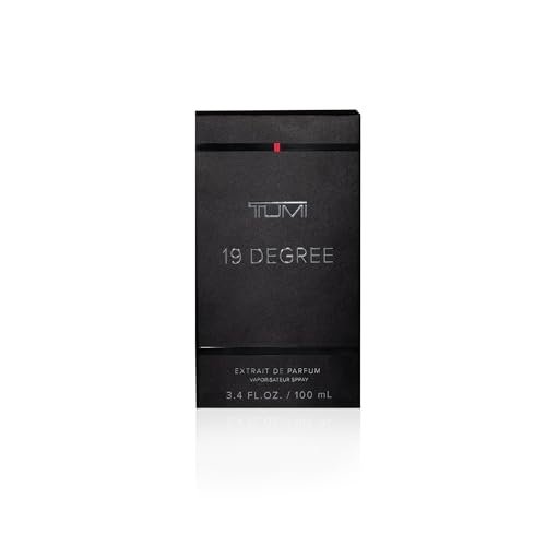 TUMI 19 Degree Liquid Perfume Fragrance for Men - Bold & Woody Cologne with Leather & Amber Notes - 3.4 Fl Oz Avelisse