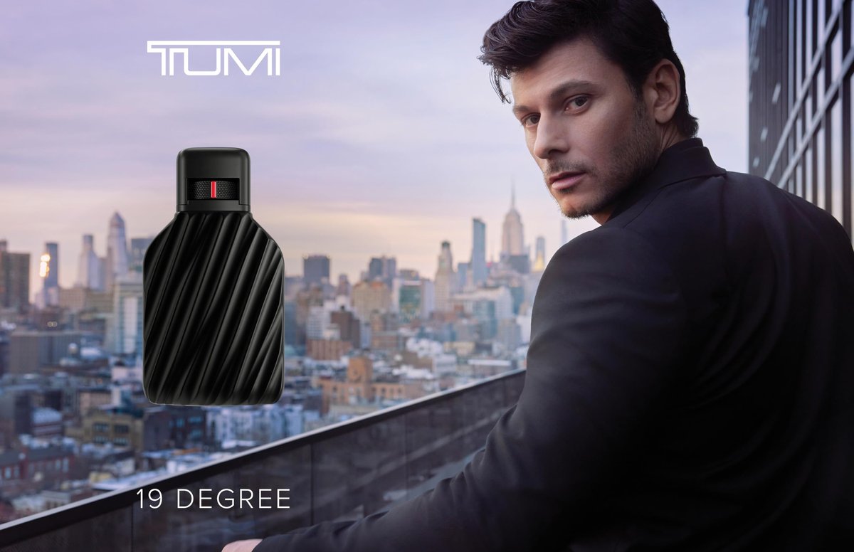 TUMI 19 Degree Liquid Perfume Fragrance for Men - Bold & Woody Cologne with Leather & Amber Notes - 3.4 Fl Oz Avelisse