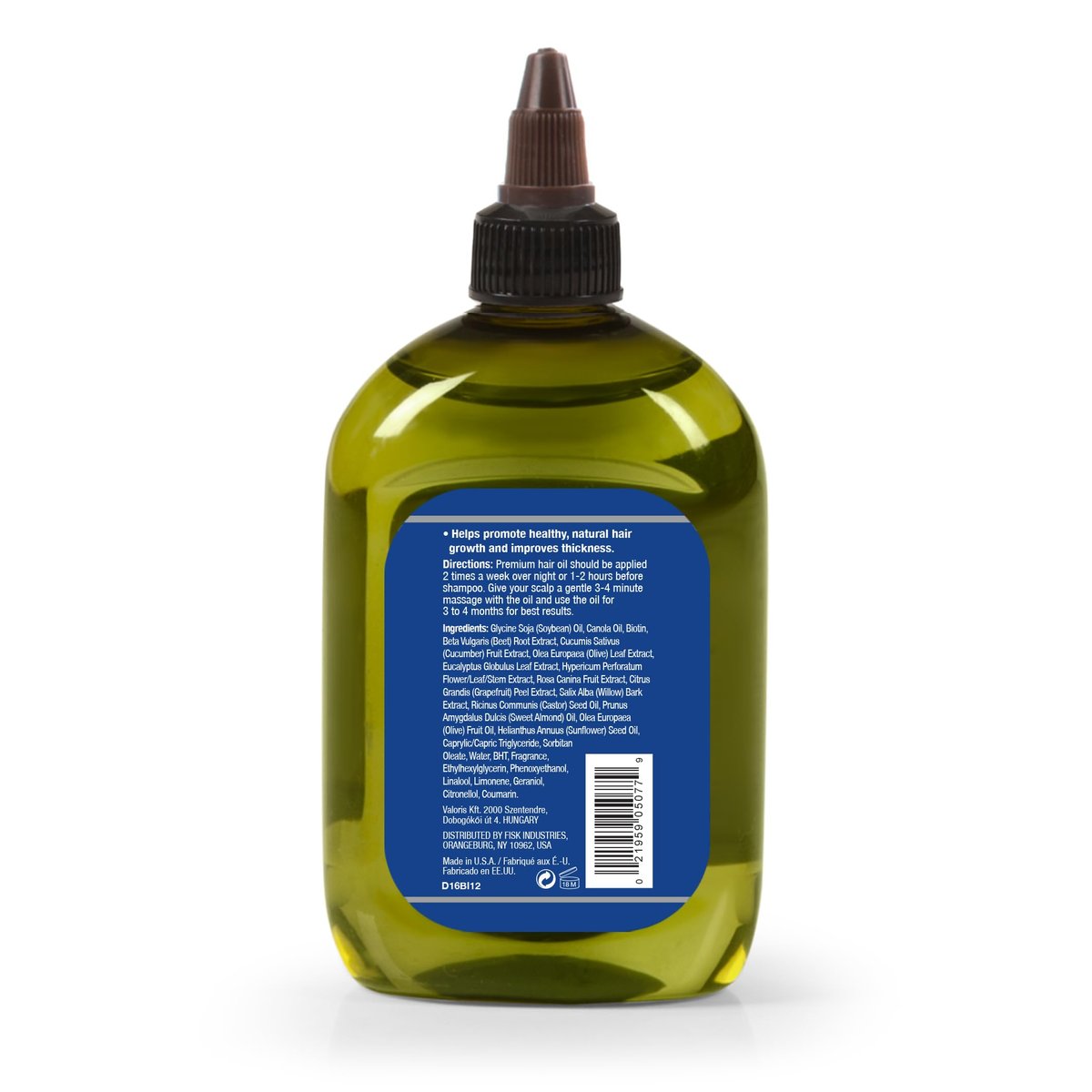 Difeel Biotin Premium Hair Oil - Large 12 oz. for Nourished, Thicker-Looking Hair - görsel 3
