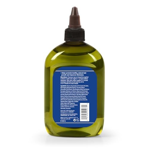 Difeel Biotin Premium Hair Oil - Large 12 oz. for Nourished, Thicker-Looking Hair - görsel 4
