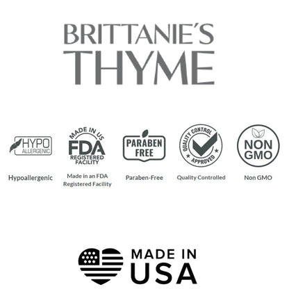 Brittanie's Pure Castile Liquid Soap Refill, Lemon Sage, 32 Ounce (Pack of 2) - Gentle & Natural Dish Soap, Hair & Body Wash, Vegan, Gluten-Free, Non-GMO Avelisse