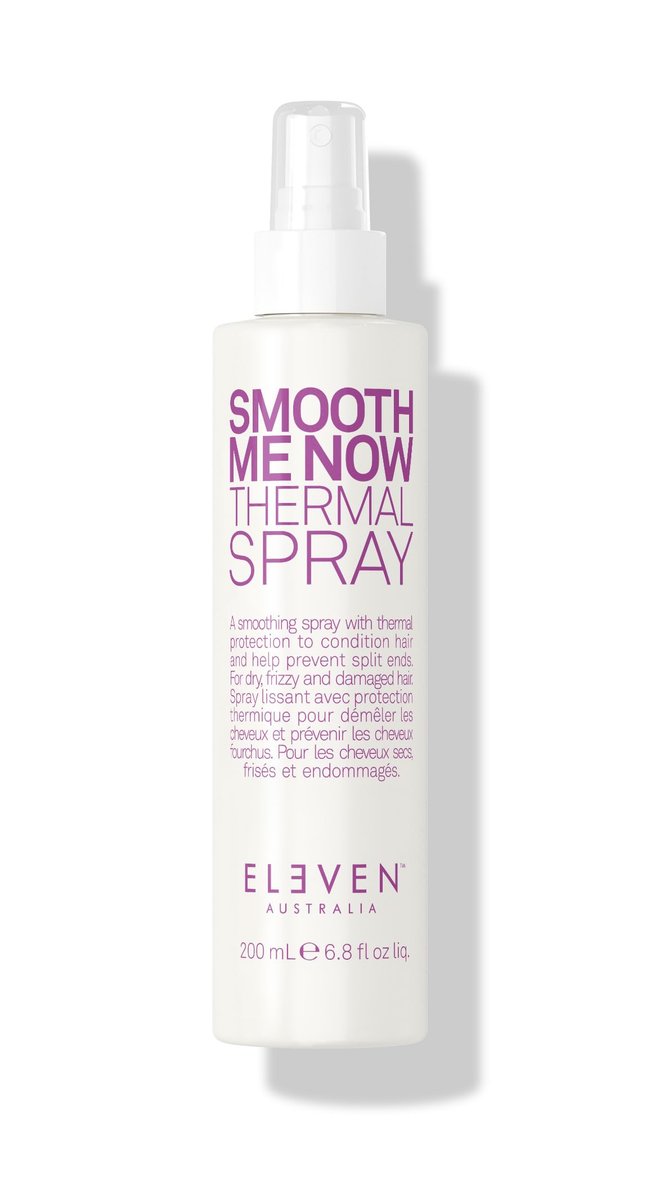 ELEVEN AUSTRALIA Smooth Me Now Thermal Spray - Heat Protectant for Women & Men, Anti-Frizz, Lightweight, 6.8 fl oz Avelisse
