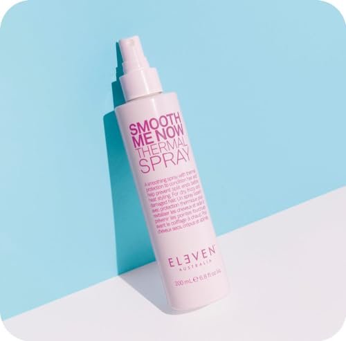 ELEVEN AUSTRALIA Smooth Me Now Thermal Spray - Heat Protectant for Women & Men, Anti-Frizz, Lightweight, 6.8 fl oz Avelisse