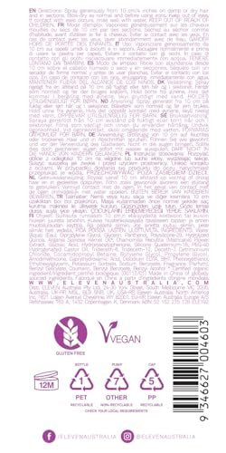 ELEVEN AUSTRALIA Smooth Me Now Thermal Spray - Heat Protectant for Women & Men, Anti-Frizz, Lightweight, 6.8 fl oz Avelisse