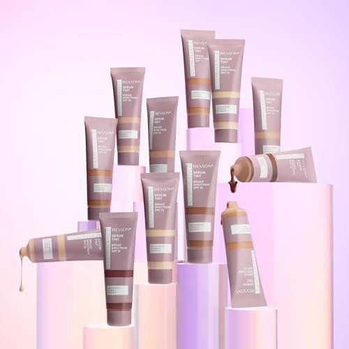 Revlon Illuminance Tinted Serum with Triple Hyaluronic Acid, SPF 15, Buff Beige, 0.94 fl oz - görsel 11