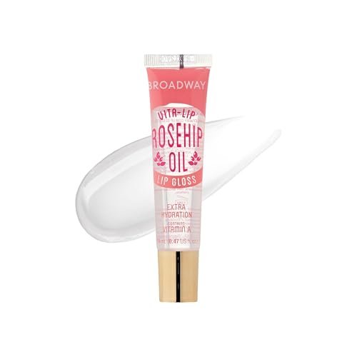 Ruby Kisses Broadway Vita-Lip Clear Lip Gloss (6-Pack) – Ultra-Hydrating & Soothing Formula with Rosehip Oil & Vitamin Oils, High-Shine Non-Sticky Finish - görsel 15