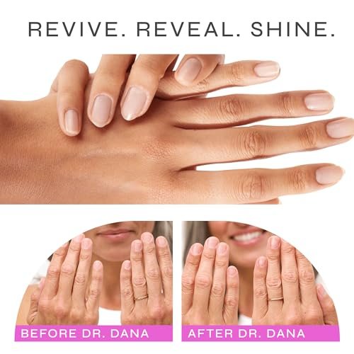 Dr. Dana Nail Repair Kit for Damaged Nails - Strengthening & Exfoliating Treatment with Glycolic Acid, Nail Primer, Hydrator & Priming Wand for Shiny, Healthy Nails Avelisse