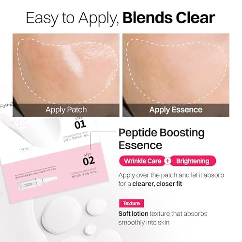 FRANZ UV Patch UPF 50+ Sun Protection – Peptide-Infused Anti-Aging Facial Patches for Daily Outdoor Activities (5 Pairs) - görsel 12