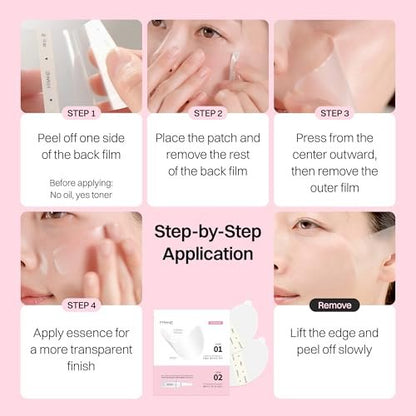 FRANZ UV Patch UPF 50+ Sun Protection – Peptide-Infused Anti-Aging Facial Patches for Daily Outdoor Activities (5 Pairs)