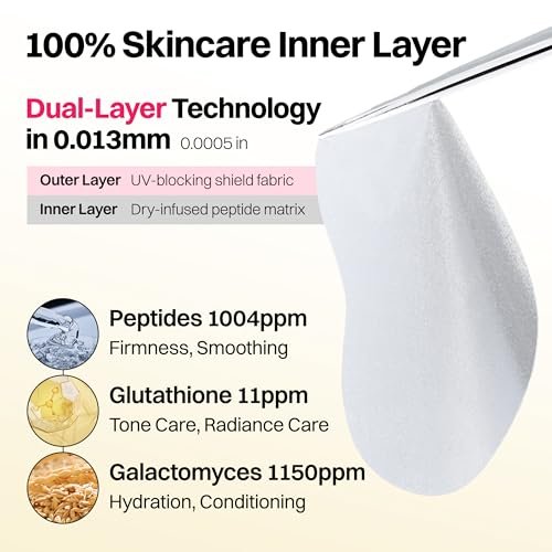 FRANZ UV Patch UPF 50+ Sun Protection – Peptide-Infused Anti-Aging Facial Patches for Daily Outdoor Activities (5 Pairs) - görsel 14