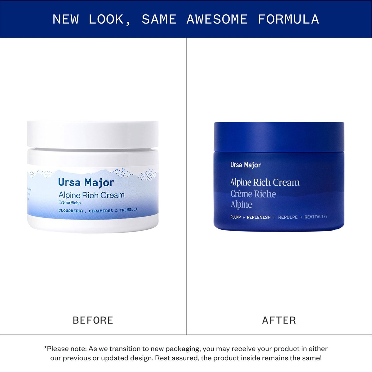 Ursa Major Alpine Rich Cream - Deeply Hydrating Natural Face Moisturizer, Vegan & Cruelty-Free, 1.69 oz Avelisse