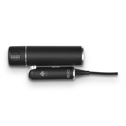StyleCraft Ace Foldable Lightweight Hair Dryer with Powerful Motor, Diffuser & Concentrator Nozzle – Black Avelisse