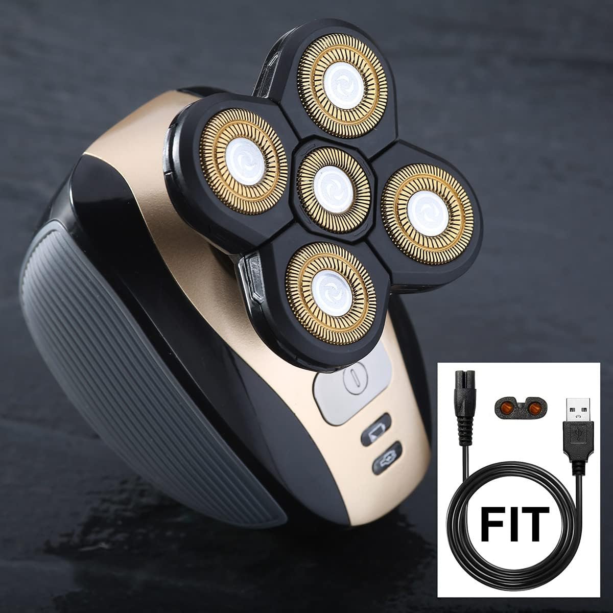 MAWAER Universal Head Shaver Power Charger Cord – Compatible with Skull Shaver FreedomShaver and More Avelisse