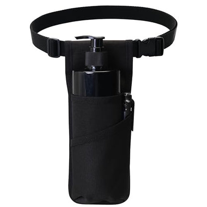Tuhaoge Massage Oil Holster – Hands-Free Bottle Carrier for Therapists (Black, 1 Bottle) Avelisse