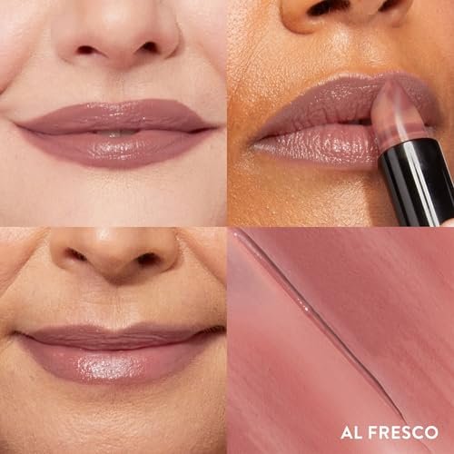LAURA GELLER NEW YORK Italian Marble Sheer Lipstick - Al Fresco - Hydrating & Lightweight - Vitamin E & Castor Seed Oil - Cream Finish Avelisse