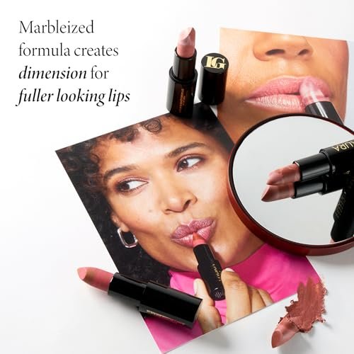 LAURA GELLER NEW YORK Italian Marble Sheer Lipstick - Al Fresco - Hydrating & Lightweight - Vitamin E & Castor Seed Oil - Cream Finish Avelisse
