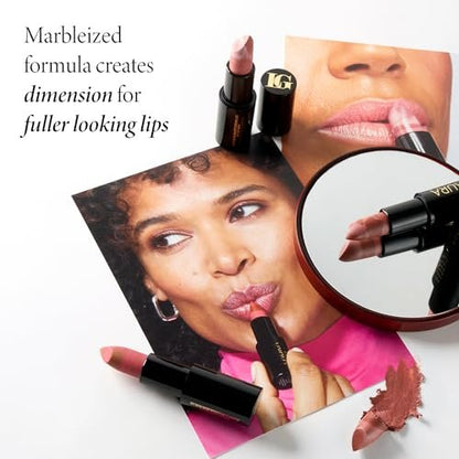 LAURA GELLER NEW YORK Italian Marble Sheer Lipstick - Al Fresco - Hydrating & Lightweight - Vitamin E & Castor Seed Oil - Cream Finish Avelisse