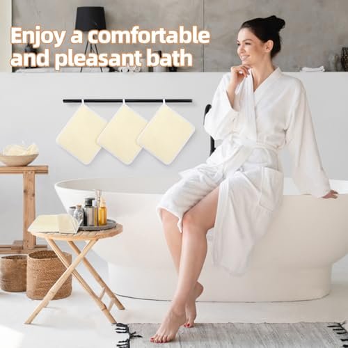 MAQIHAN Exfoliating Cloth - 4 Pack Nylon Exfoliating Washcloths for Body and Face, 8x10 Inches Durable Weave Bath Scrubber for Women and Men - görsel 8