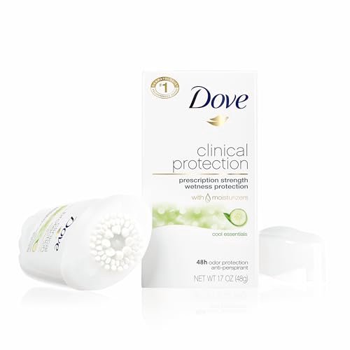 Dove Clinical Protection Antiperspirant Deodorant for Women, 3-Stick Variety Pack, 48-Hour Coverage, Sensitive Skin, 1.7 oz Each Avelisse