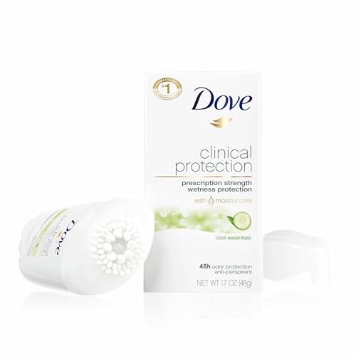 Dove Clinical Protection Antiperspirant Deodorant for Women, 3-Stick Variety Pack, 48-Hour Coverage, Sensitive Skin, 1.7 oz Each Avelisse
